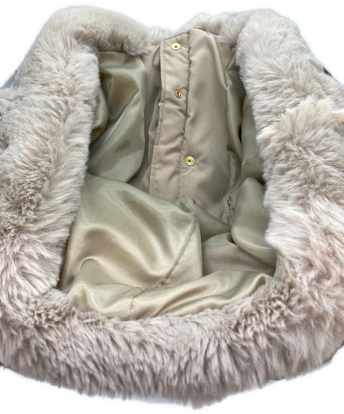 GRACE CONTINENTAL（（グレースコンチネンタル）GRACE CONTINENTAL (（グレースコンチネンタル) ダッフルショートダウンジャケット ベージュ サイズ:38の古着・服飾アイテム