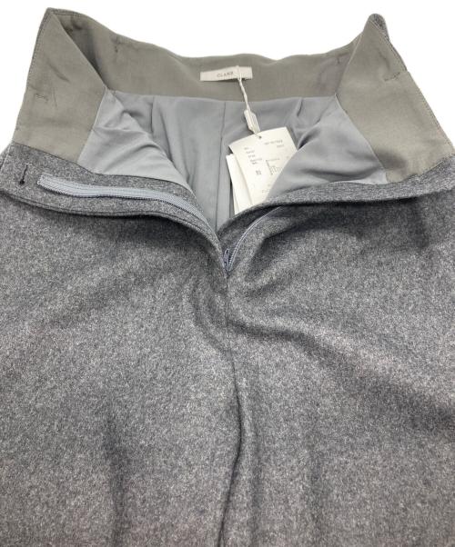 CLANE（クラネ）CLANE (クラネ) ハイウエストワイドパンツ グレー サイズ:1 未使用品の古着・服飾アイテム