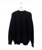 TODAYFULトゥデイフル）の古着「Mallyarn Boyfriend Knit」｜ブラック