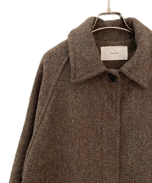 TODAYFUL（トゥデイフル）TODAYFUL (トゥデイフル) Mixwool Raglan Coat チョコ サイズ:36の古着・服飾アイテム