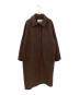 TODAYFUL（トゥデイフル）の古着「Mixwool Raglan Coat」｜チョコ