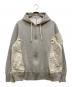 sacai（サカイ）の古着「Sponge Sweat x Nylon Twill Hoodie」｜グレー