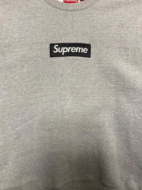 SUPREME（シュプリーム）SUPREME (シュプリーム) Box Logo Crewneck グレー サイズ:Lの古着・服飾アイテム