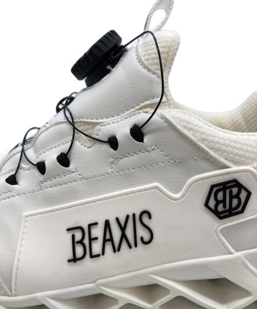 BEAXIS（ビーアクシス）BEAXIS (ビーアクシス) スニーカー ホワイト サイズ:24㎝の古着・服飾アイテム