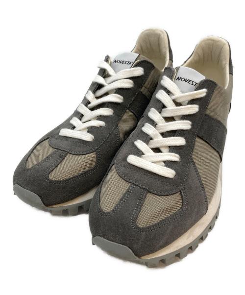 NOVESTA（ノベスタ）NOVESTA (ノベスタ) スニーカー グレー サイズ:24.5cmの古着・服飾アイテム