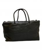 Bea Mombaers×journal standard luxeベア・モンバース×ジャーナルスタンダード ラックス）の古着「レザーボストンバッグ」｜ブラック