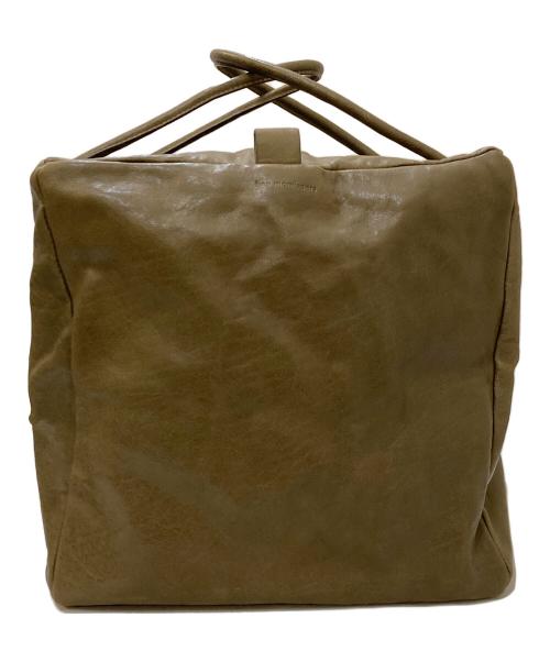 Bea Mombaers（ベア・モンバース）Bea Mombaers (ベア・モンバース) JOURNAL STANDARD LUXE (ジャーナルスタンダード ラックス) レザーボストンバッグ カーキ 未使用品の古着・服飾アイテム