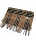 Burberry's（バーバリーズ）の古着「ノバチェックカシミヤマフラー」｜ブラウン