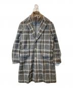 BOSSボス）の古着「スリムフィットコート デタッチャブルインナー 50502260」｜グレー×ベージュ