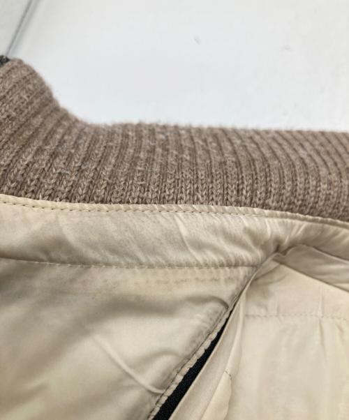 BOSS（ボス）BOSS (ボス) スリムフィットコート デタッチャブルインナー 50502260 グレー×ベージュ サイズ:48の古着・服飾アイテム