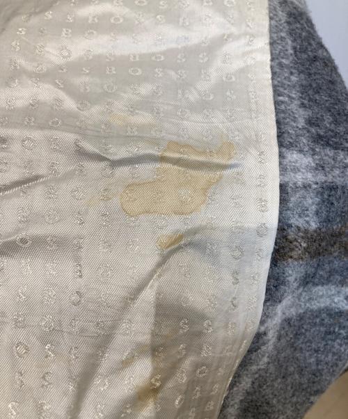 BOSS（ボス）BOSS (ボス) スリムフィットコート デタッチャブルインナー 50502260 グレー×ベージュ サイズ:48の古着・服飾アイテム