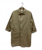 URBAN RESEARCH DOORSアーバンリサーチドアーズ）の古着「コットンツイルステンカラーコート」｜ベージュ