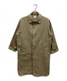URBAN RESEARCH DOORS（アーバンリサーチドアーズ）の古着「コットンツイルステンカラーコート」｜ベージュ