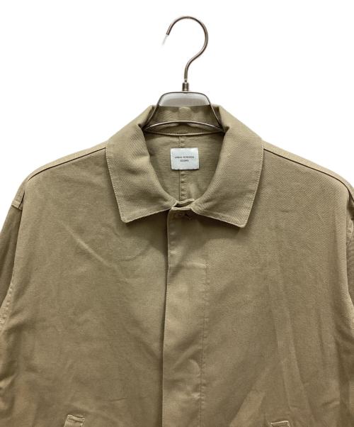 URBAN RESEARCH DOORS（アーバンリサーチドアーズ）URBAN RESEARCH DOORS (アーバンリサーチドアーズ) コットンツイルステンカラーコート ベージュ サイズ:1の古着・服飾アイテム