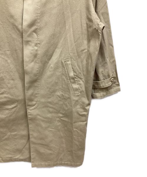 URBAN RESEARCH DOORS（アーバンリサーチドアーズ）URBAN RESEARCH DOORS (アーバンリサーチドアーズ) コットンツイルステンカラーコート ベージュ サイズ:1の古着・服飾アイテム