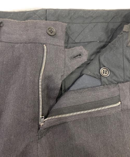 COMME des GARCONS HOMME（コムデギャルソン オム）COMME des GARCONS HOMME (コムデギャルソン オム) ポリ縮絨スラックスパンツ ブラウン サイズ:XSの古着・服飾アイテム