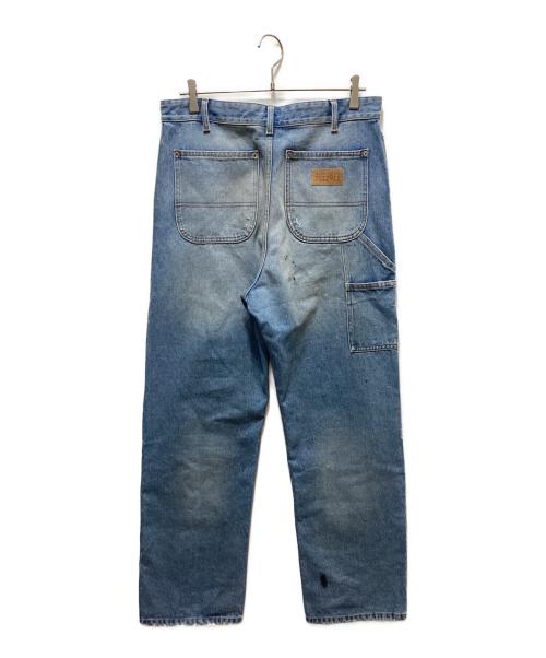 MM6 Maison Margiela（エムエムシックスメゾンマルジェラ）MM6 Maison Margiela (エムエムシックスメゾンマルジェラ) ディストレストジーンズ ブルー サイズ:73.5cmの古着・服飾アイテム