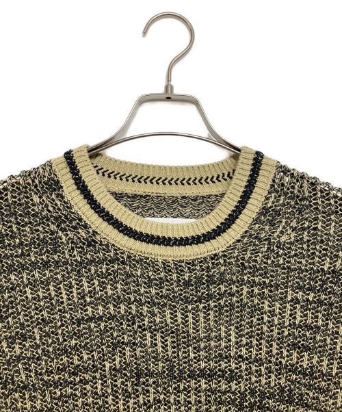 Maison Margiela（メゾンマルジェラ）Maison Margiela (メゾンマルジェラ) ローゲージニット ベージュ サイズ:Sの古着・服飾アイテム