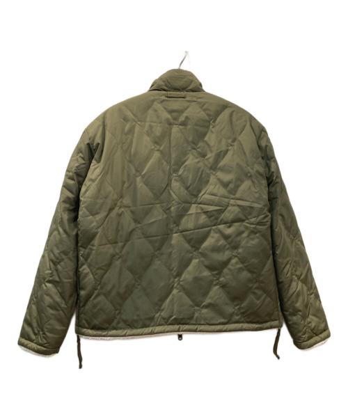 TAION（タイオン）TAION (タイオン) ミリタリー リバーシブル ハイネック ダウンジャケット カーキ サイズ:M 未使用品の古着・服飾アイテム