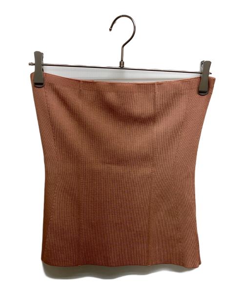 DRIES VAN NOTEN（ドリスヴァンノッテン）DRIES VAN NOTEN (ドリスヴァンノッテン) ニットベアトップ ピンク サイズ:SIZE Mの古着・服飾アイテム