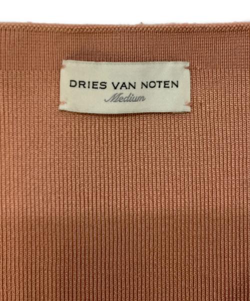 DRIES VAN NOTEN（ドリスヴァンノッテン）DRIES VAN NOTEN (ドリスヴァンノッテン) ニットベアトップ ピンク サイズ:SIZE Mの古着・服飾アイテム