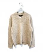 SEVENTY VENEZIAセブンティ ヴェネツィア）の古着「アルパカ混ニット」｜ベージュ