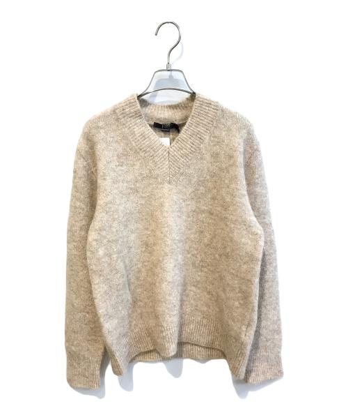 SEVENTY VENEZIA（セブンティ ヴェネツィア）SEVENTY VENEZIA (セブンティ ヴェネツィア) アルパカ混ニット ベージュ サイズ:42 未使用品の古着・服飾アイテム