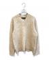 SEVENTY VENEZIA（セブンティ ヴェネツィア）の古着「アルパカ混ニット」｜ベージュ