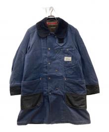 BLUE BLUE（ブルーブルー）の古着「ライナー付ダックコート」｜ネイビー