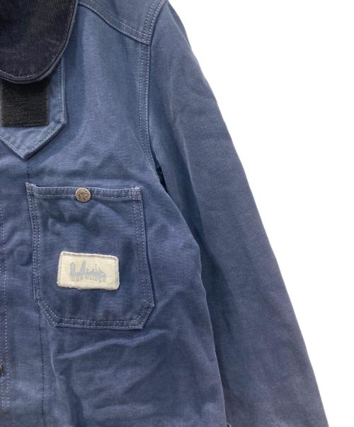 BLUE BLUE（ブルーブルー）BLUE BLUE (ブルーブルー) ライナー付ダックコート ネイビー サイズ:Mの古着・服飾アイテム