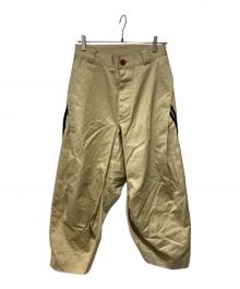 Vivienne Westwood man（ヴィヴィアン ウェストウッド マン）の古着「サルエルパンツ」｜ベージュ