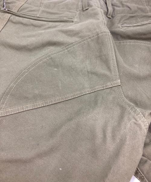 ripvanwinkle（リップヴァンウィンクル）ripvanwinkle (リップヴァンウィンクル) BACKLASH (バックラッシュ) パラシュートパンツ グリーン サイズ:Ｌの古着・服飾アイテム