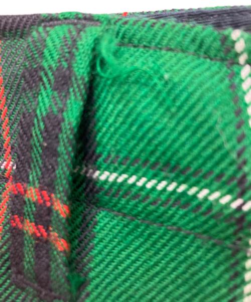 POLO RALPH LAUREN（ポロ・ラルフローレン）POLO RALPH LAUREN (ポロ・ラルフローレン) ウールチェックカーゴパンツ グリーン サイズ:W32×L30の古着・服飾アイテム