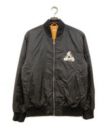 PALACE（パレス）の古着「MA-1 ボンバージャケット」｜ブラック