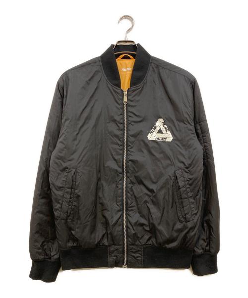 PALACE（パレス）PALACE (パレス) MA-1 ボンバージャケット ブラック サイズ:Lの古着・服飾アイテム