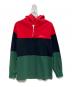 Supreme（シュプリーム）の古着「15AW Block Striped Hooded Rugby」｜マルチカラー
