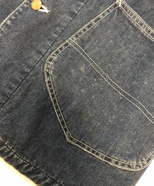 LEE（リー）LEE (リー) ブランケットライナー付デニムカバーオール インディゴ サイズ:Lの古着・服飾アイテム