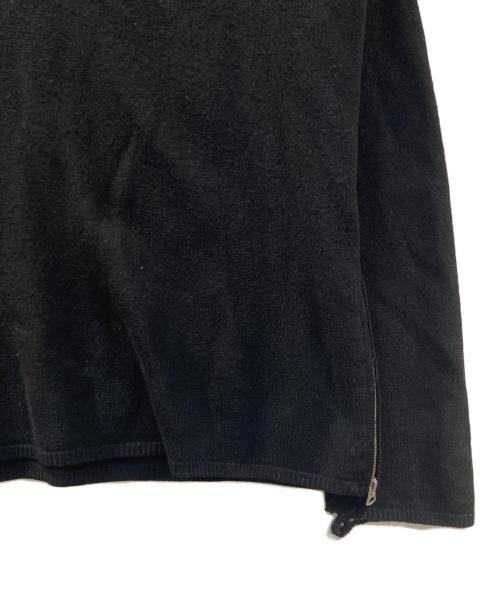 Acne studios（アクネ ストゥディオス）ACNE STUDIOS (アクネ ストゥディオス) MICHAサイドジップニット ブラック サイズ:Sの古着・服飾アイテム