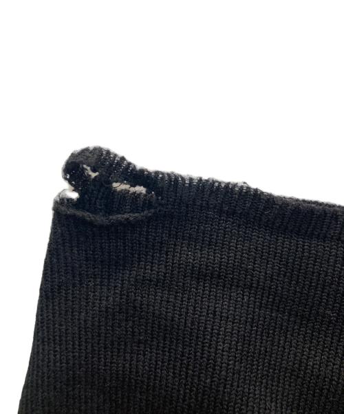 Acne studios（アクネ ストゥディオス）ACNE STUDIOS (アクネ ストゥディオス) MICHAサイドジップニット ブラック サイズ:Sの古着・服飾アイテム