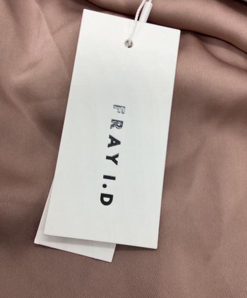 FRAY ID（フレイ アイディー）FRAY ID (フレイ アイディー) ドレープサテンキャミワンピース ピンク サイズ:Sの古着・服飾アイテム