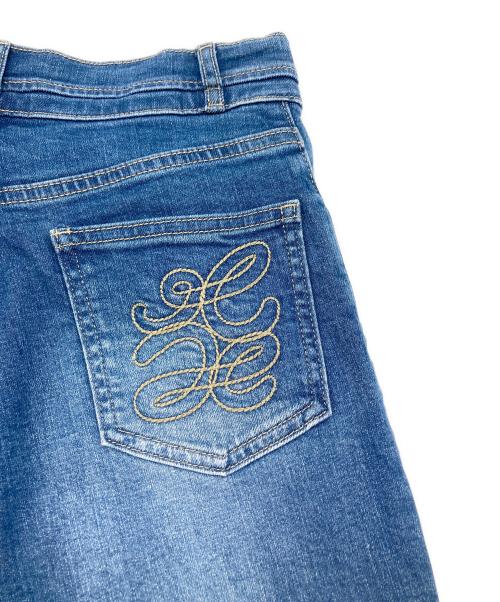Snidel（スナイデル）Snidel (スナイデル) ストレッチフレアデニムパンツ インディゴ サイズ:Ⅿ 未使用品の古着・服飾アイテム