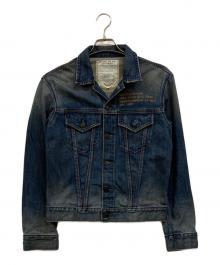AVIREX（アヴィレックス）の古着「VINTAGE TYPE-BULE ピンナップガール デニムジャケット」｜インディゴ