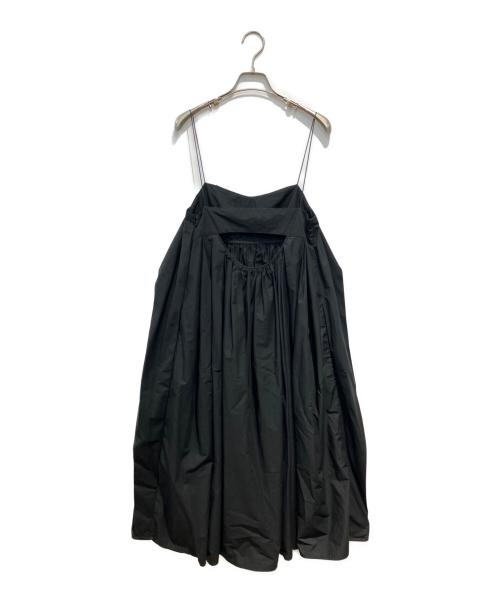 CECILIE BAHNSEN（セシリーバンセン）CECILIE BAHNSEN (セシリーバンセン) キャミソールワンピース ブラック サイズ:UK8 US4の古着・服飾アイテム