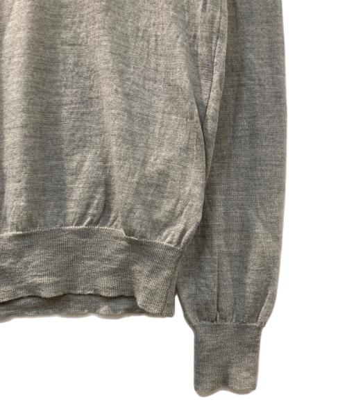 COMME des GARCONS SHIRT（コムデギャルソンシャツ）COMME des GARCONS SHIRT (コムデギャルソンシャツ) チビ太Vネックニット グレー サイズ:Sの古着・服飾アイテム