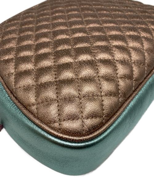 GUCCI（グッチ）GUCCI (グッチ) ミニ・トラプンタタ・クロスボディバッグ　541052 グリーン/ピンク サイズ:-の古着・服飾アイテム