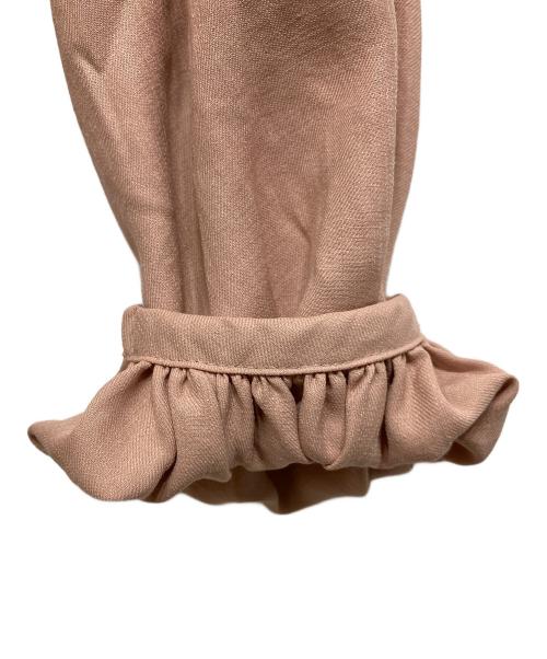 ANAYI（アナイ）ANAYI (アナイ) スラブツイルタックフレアワンピース ピンク サイズ:36の古着・服飾アイテム