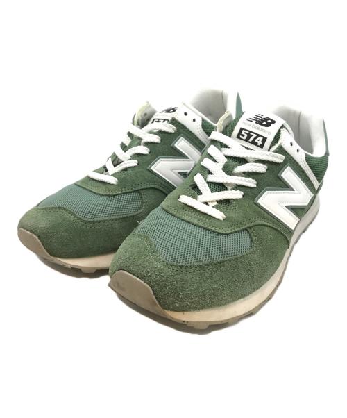 NEW BALANCE（ニューバランス）NEW BALANCE (ニューバランス) ローカットスニーカー グリーン サイズ:28.5の古着・服飾アイテム