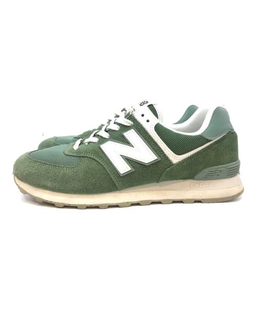 NEW BALANCE（ニューバランス）NEW BALANCE (ニューバランス) ローカットスニーカー グリーン サイズ:28.5の古着・服飾アイテム