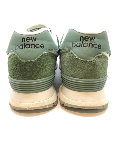 NEW BALANCE（ニューバランス）NEW BALANCE (ニューバランス) ローカットスニーカー グリーン サイズ:28.5の古着・服飾アイテム