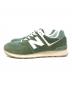 NEW BALANCE (ニューバランス) ローカットスニーカー グリーン サイズ:28.5：6000円